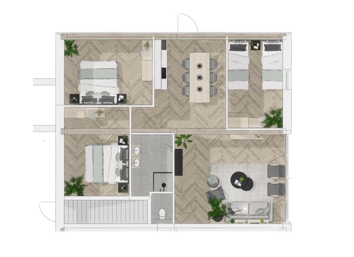 Hofstede Moesbosch I Kloeg Collection Apartment Koudekerke Bagian luar foto